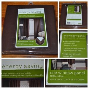 Target Home 40”x84” thermal window panel curtain - NEW